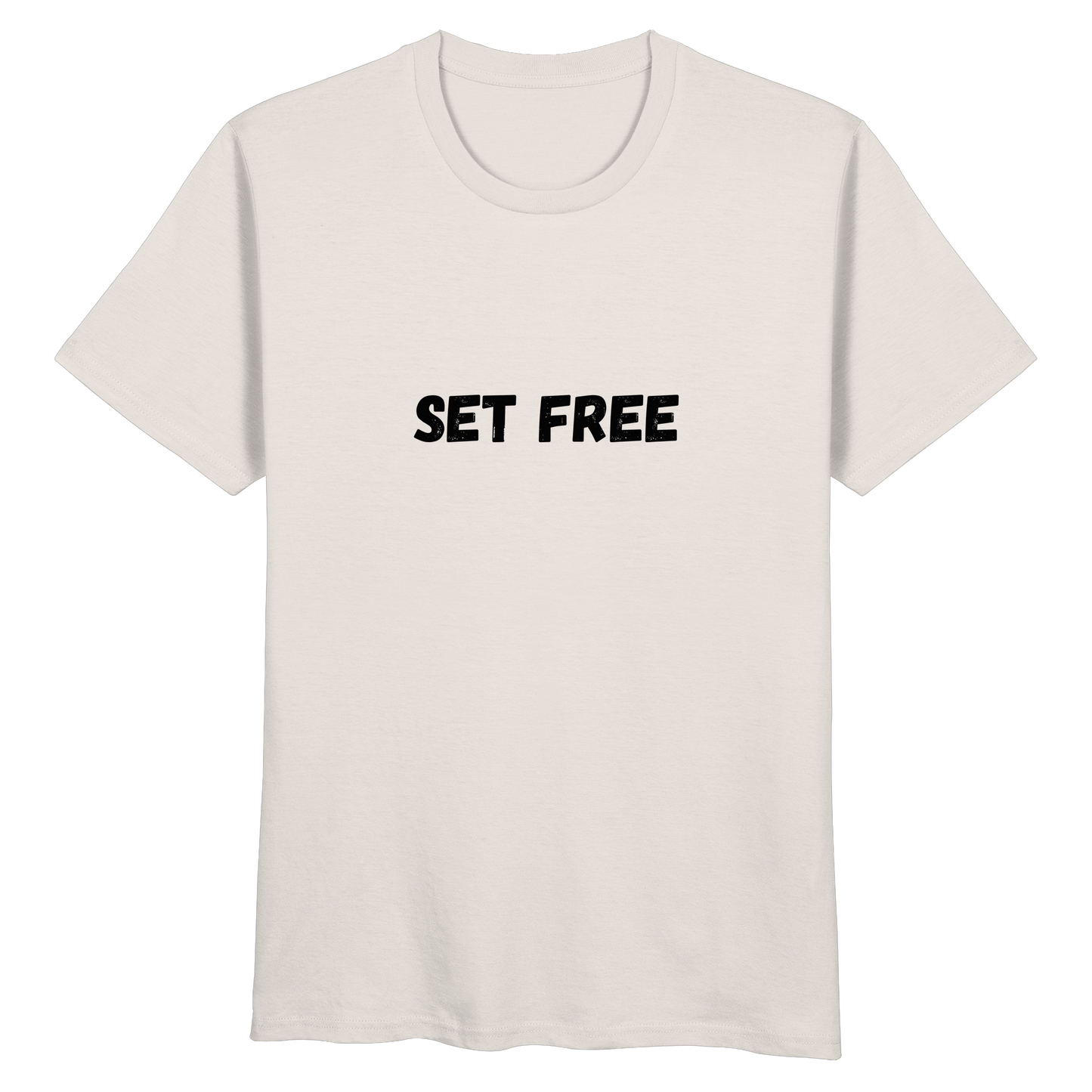 Set free - Organic Basic Shirt - wertvoll und geliebt
