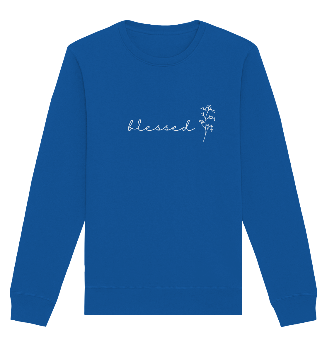 blessed - Organic Basic Unisex Sweatshirt - wertvoll und geliebt