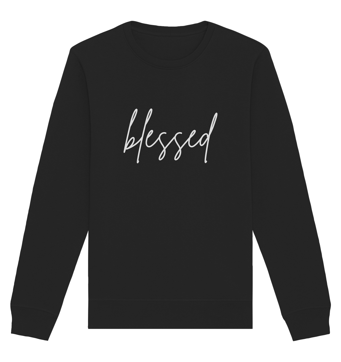 blessed - Organic Basic Unisex Sweatshirt - wertvoll und geliebt