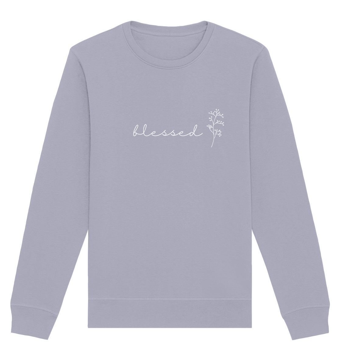 blessed - Organic Basic Unisex Sweatshirt - wertvoll und geliebt