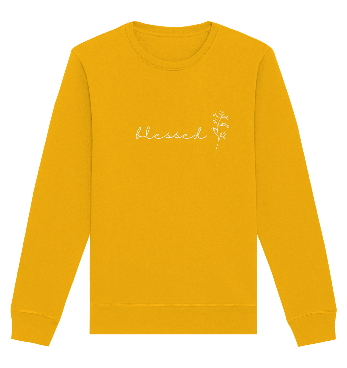 blessed - Organic Basic Unisex Sweatshirt - wertvoll und geliebt