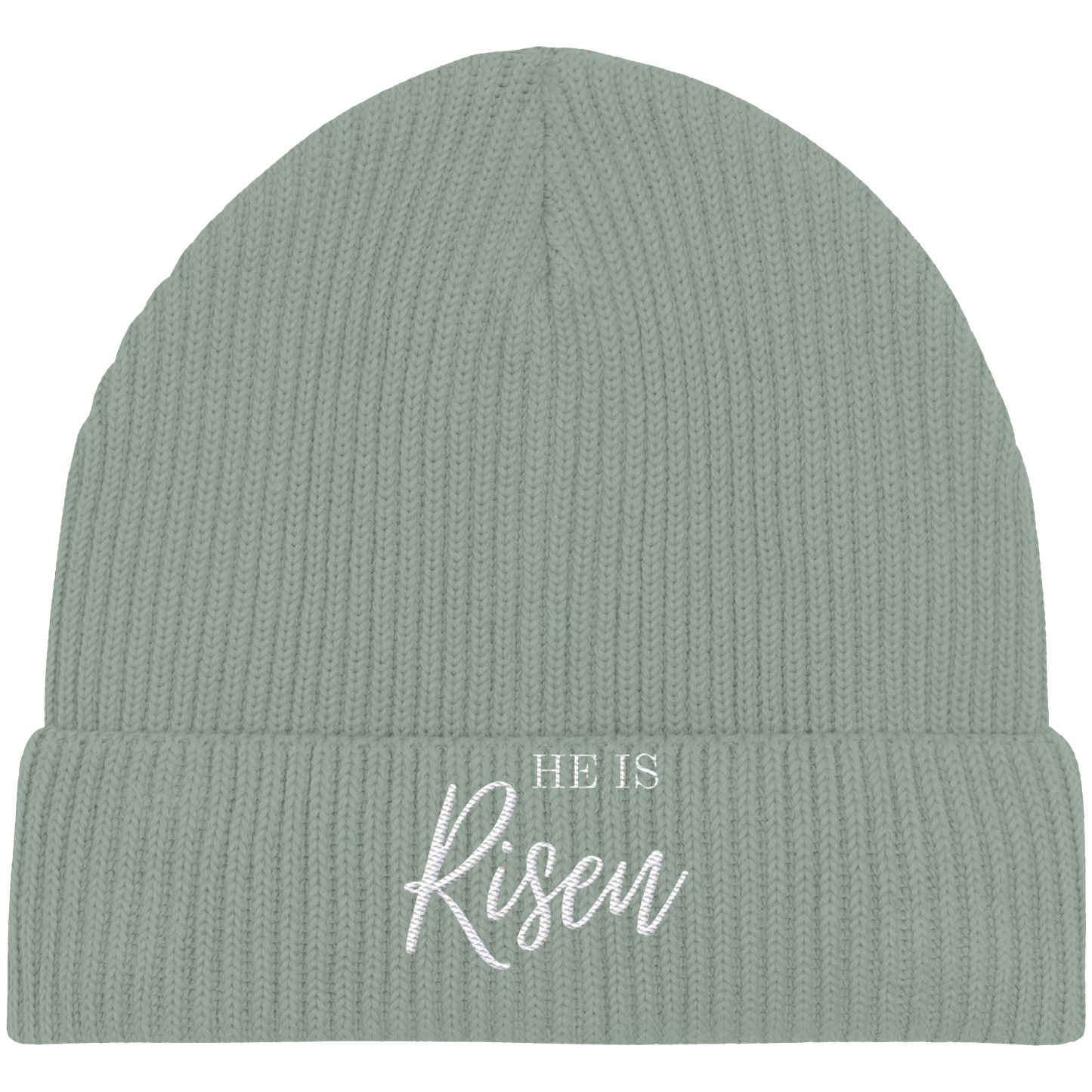 He is Risen - Organic Fisherman Beanie