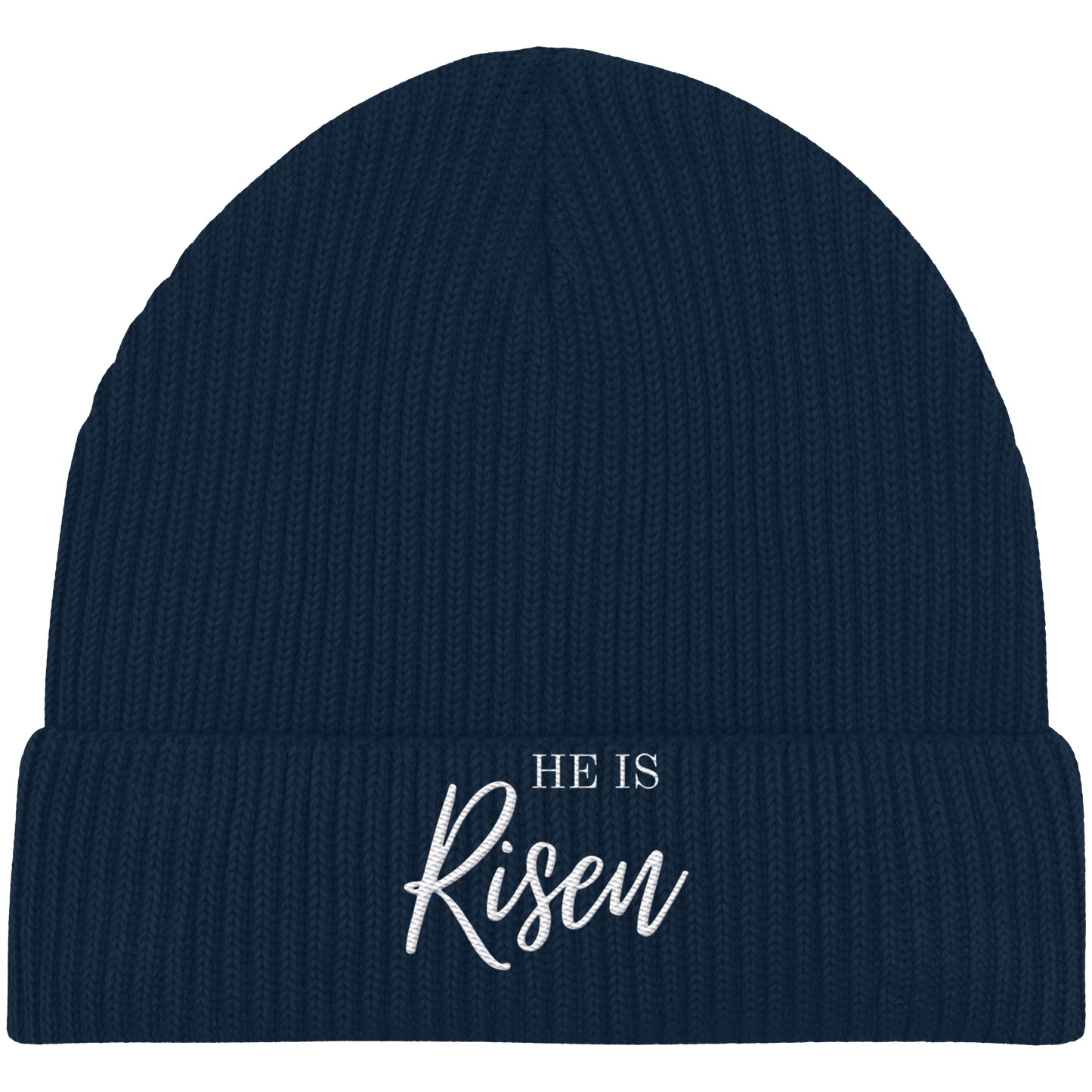 He is Risen - Organic Fisherman Beanie