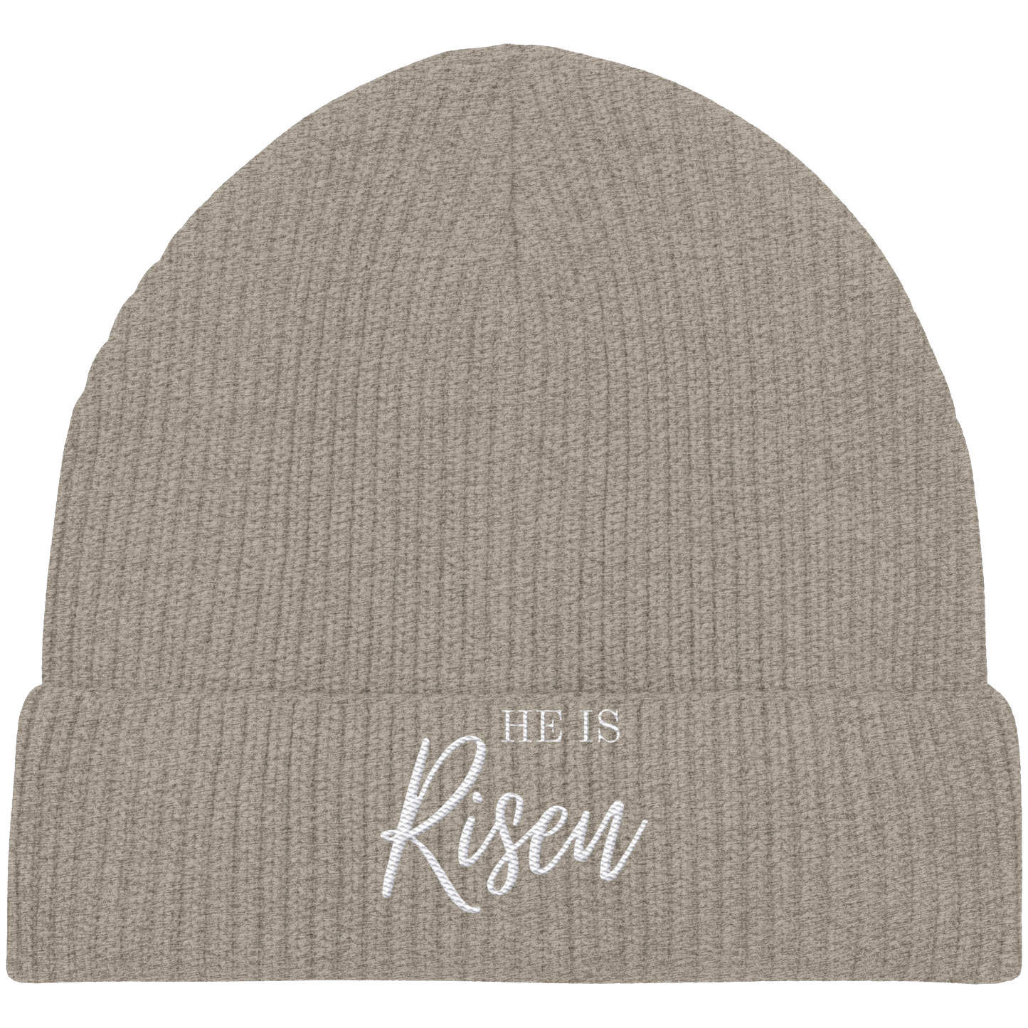 He is Risen - Organic Fisherman Beanie
