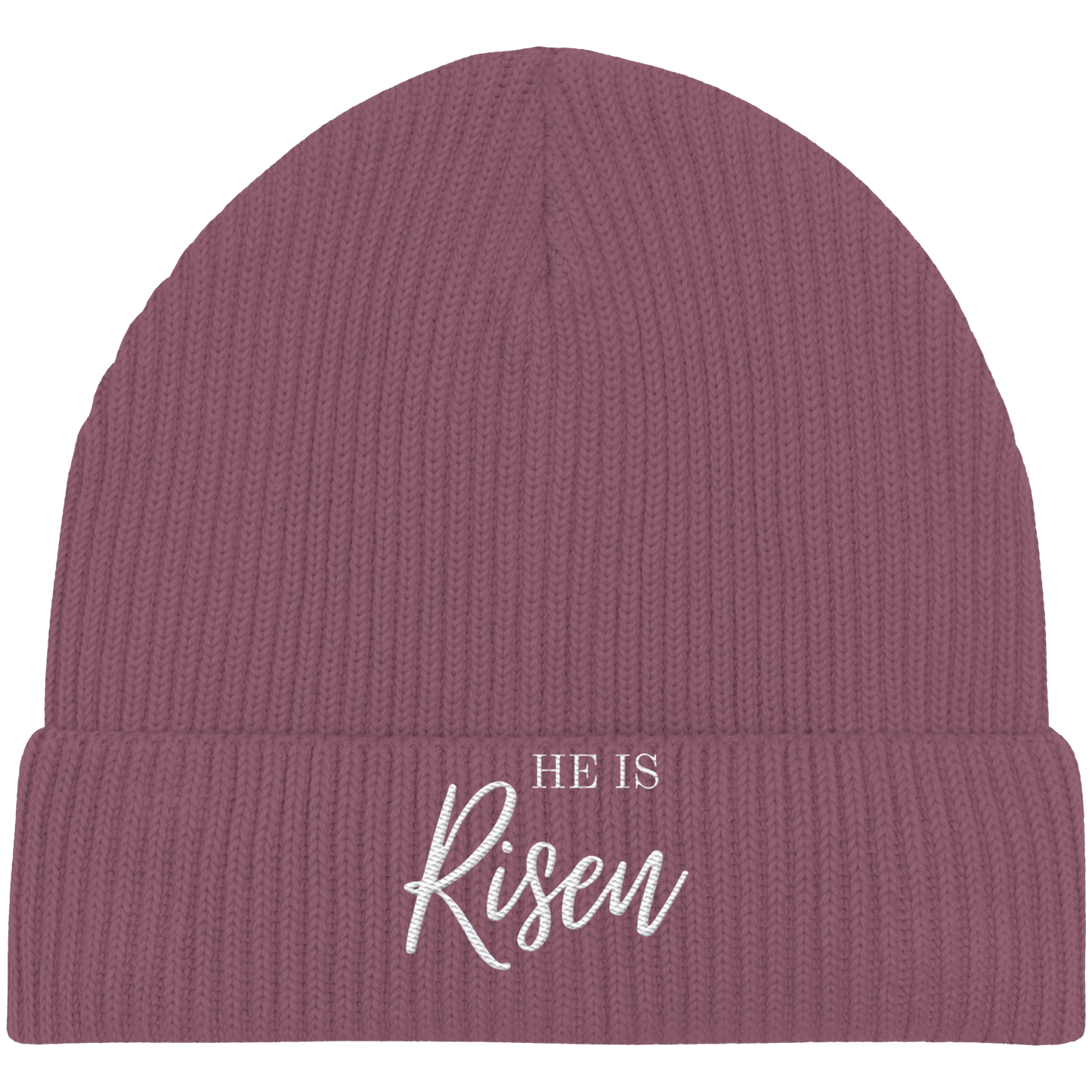 He is Risen - Organic Fisherman Beanie