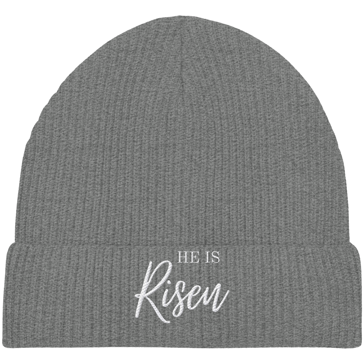 He is Risen - Organic Fisherman Beanie