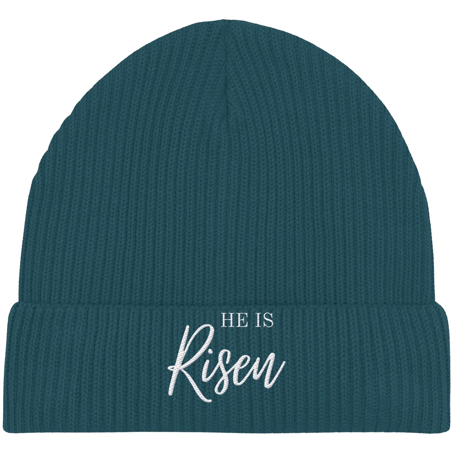 He is Risen - Organic Fisherman Beanie