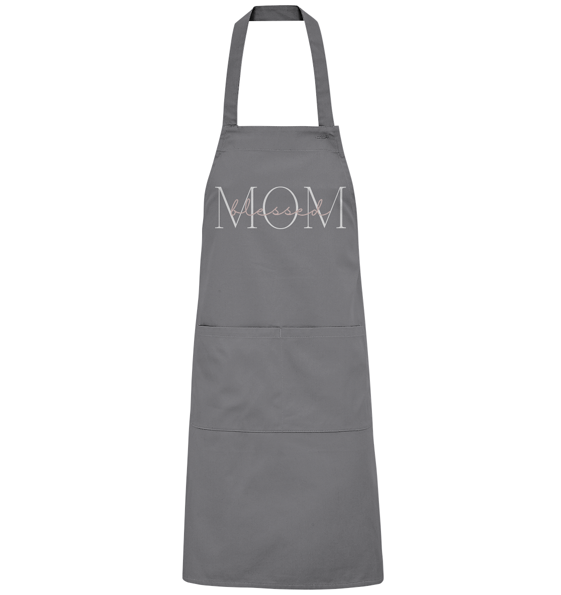 blessed mom - Organic Grillschürze - wertvoll und geliebt