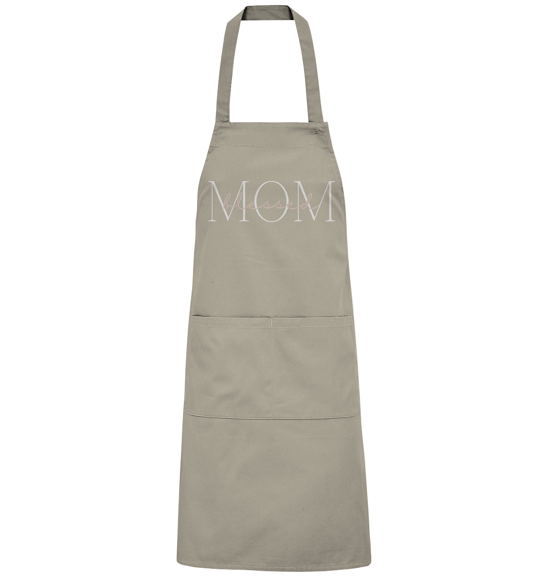 blessed mom - Organic Grillschürze - wertvoll und geliebt