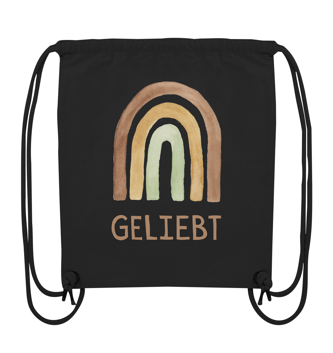 Geliebt Jungs - Organic Gym-Bag - wertvoll und geliebt