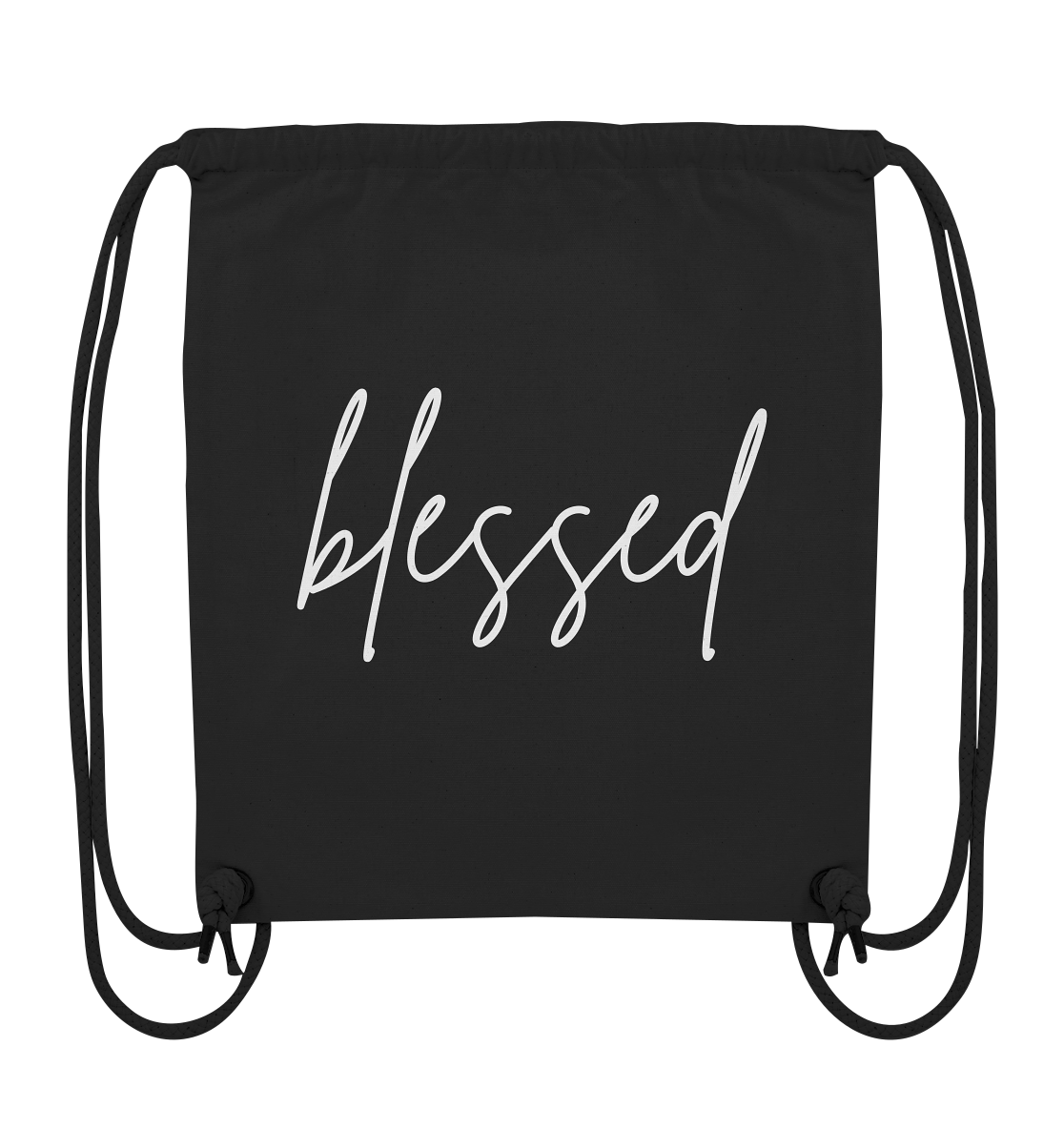 blessed - Organic Gym-Bag - wertvoll und geliebt