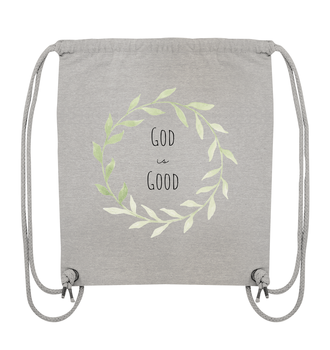 God is good - Organic Gym-Bag - wertvoll und geliebt