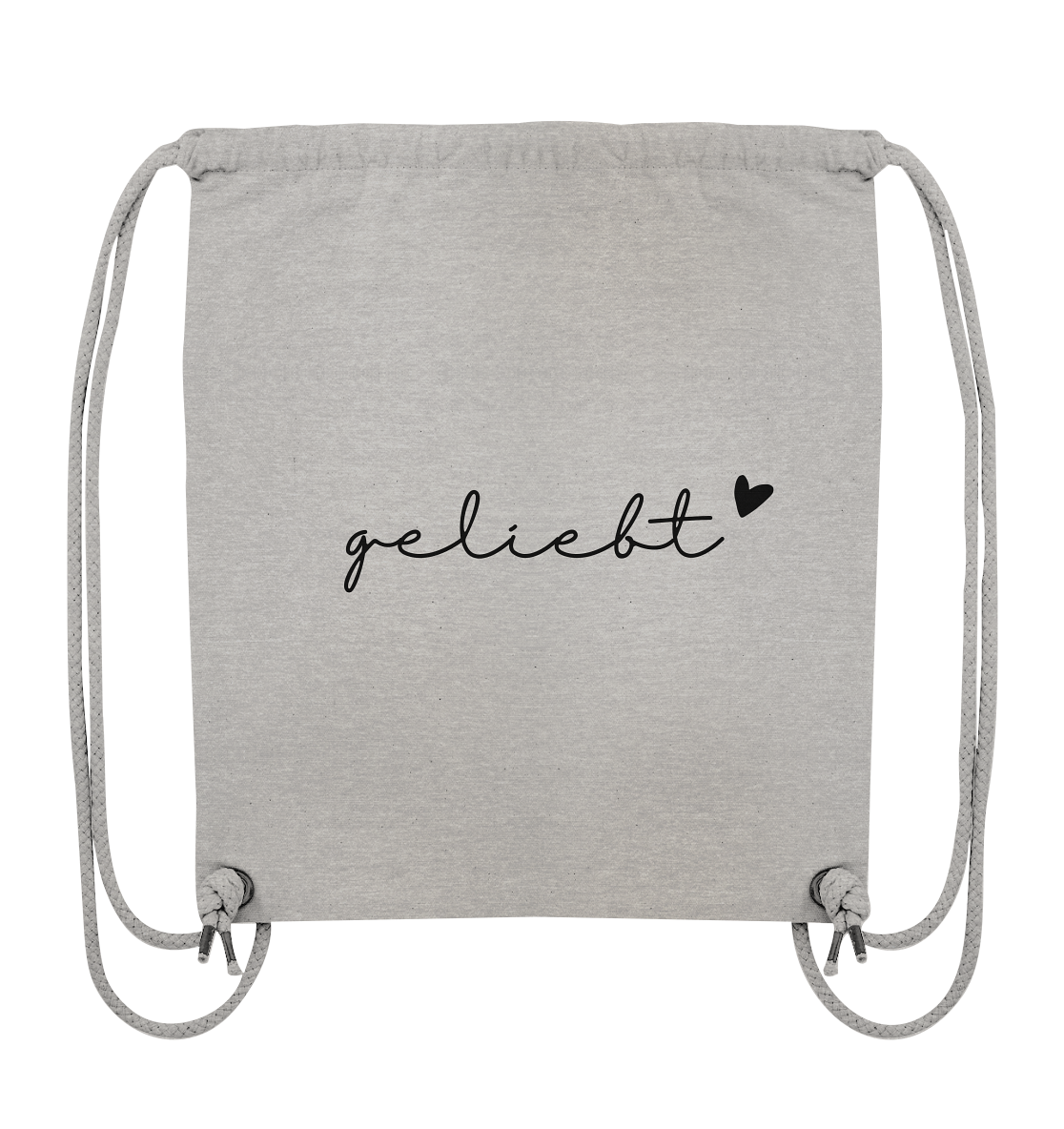 geliebt - Organic Gym-Bag - wertvoll und geliebt