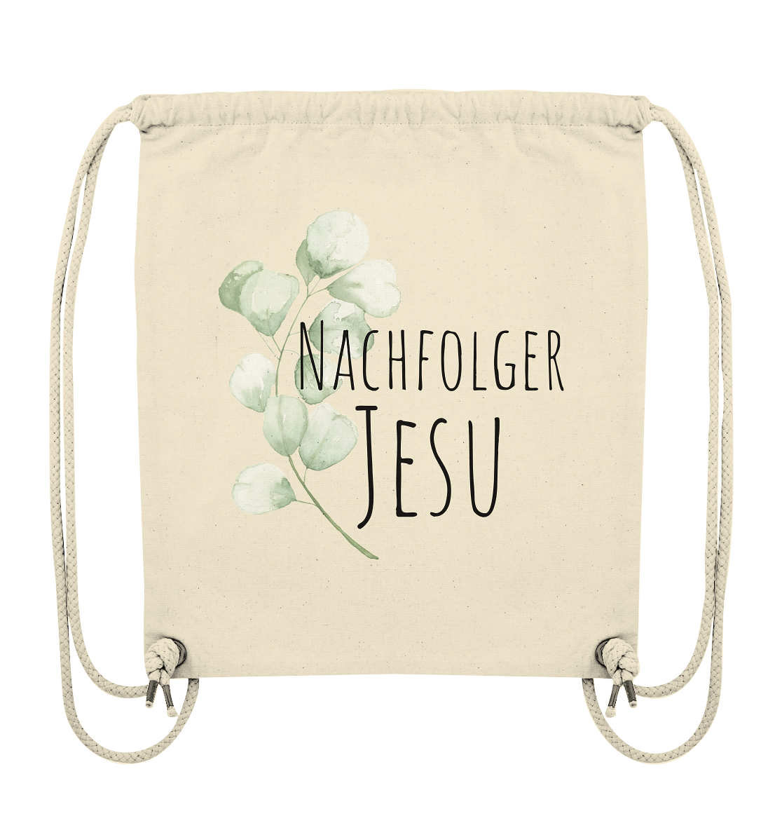 Nachfolger Jesu - Organic Gym-Bag - wertvoll und geliebt
