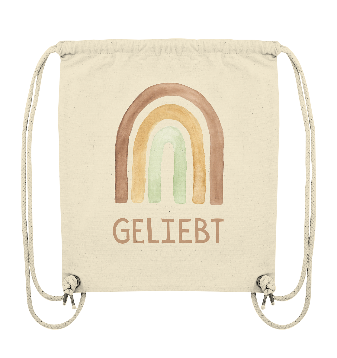 Geliebt Jungs - Organic Gym-Bag - wertvoll und geliebt