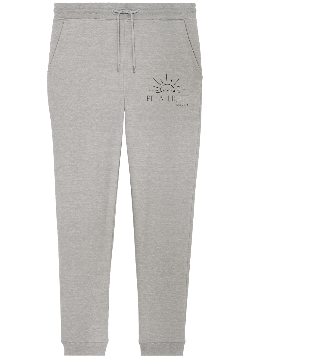 Be a light - Organic Jogger Pants - wertvoll und geliebt