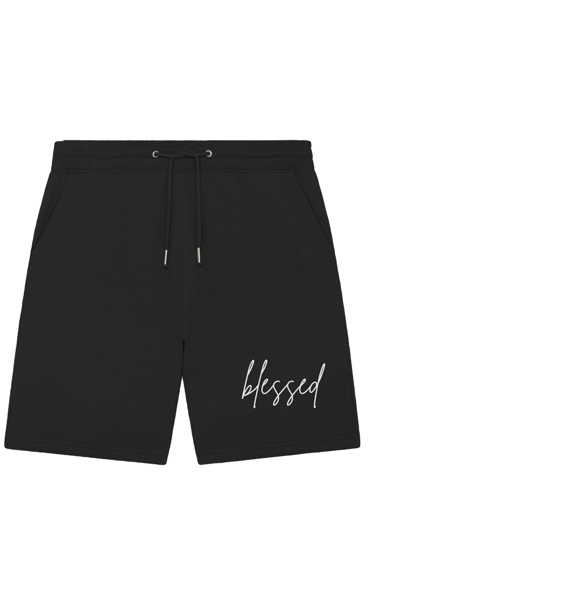 blessed - Organic Jogger Shorts - wertvoll und geliebt