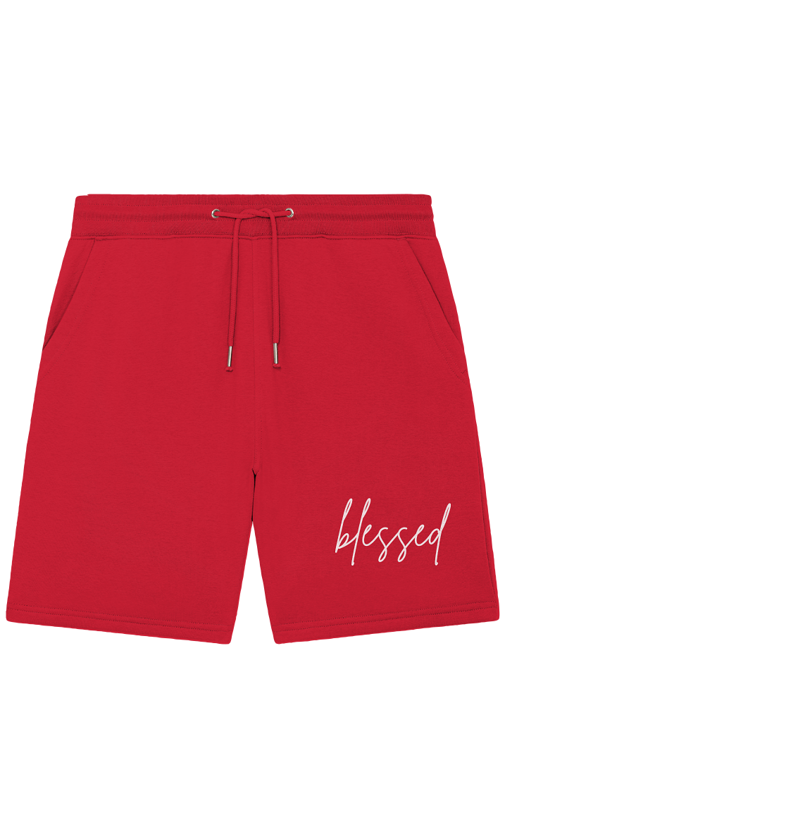 blessed - Organic Jogger Shorts - wertvoll und geliebt
