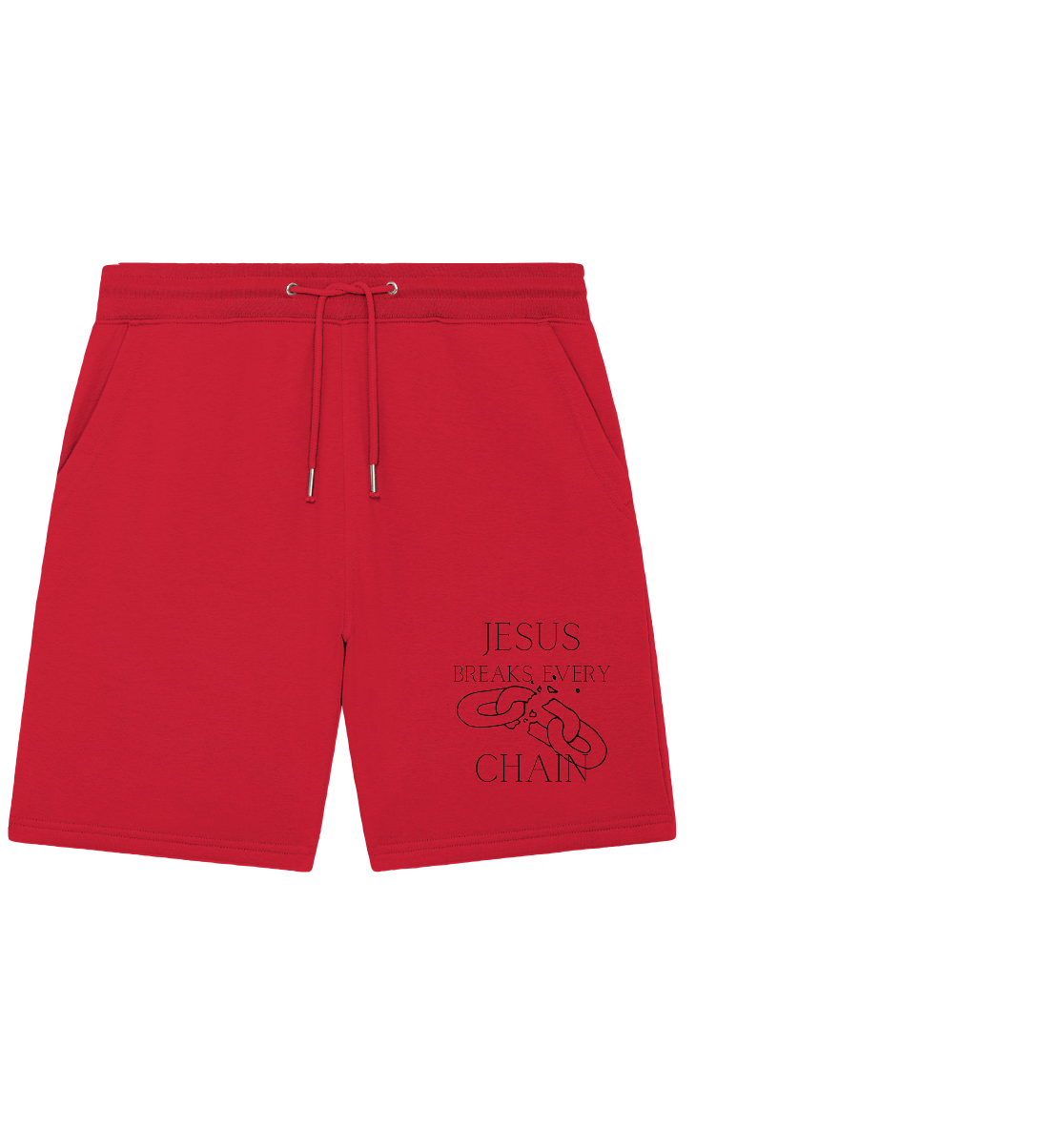 break every chain - Organic Jogger Shorts - wertvoll und geliebt