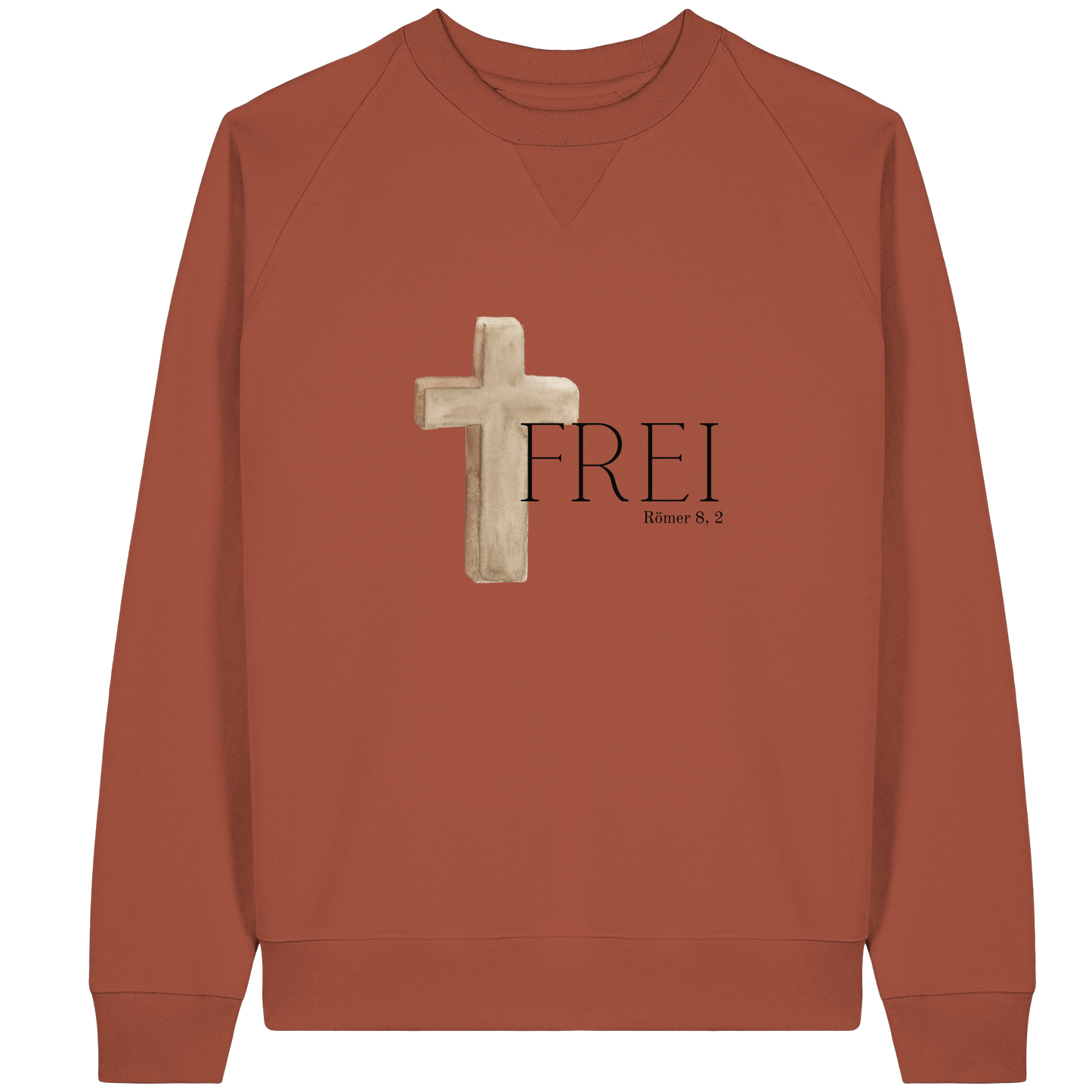 Frei - Organic Raglan Sweatshirt - wertvoll und geliebt