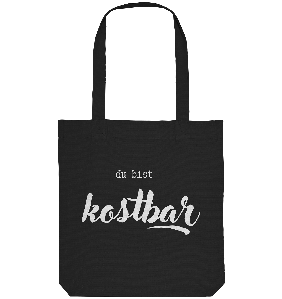 Kostbar - Organic Tote-Bag - wertvoll und geliebt
