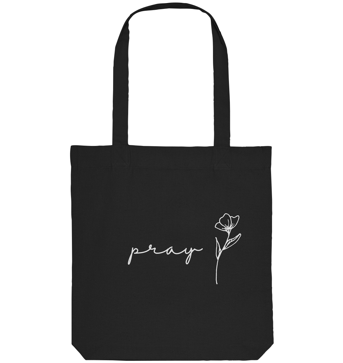 Pray - Organic Tote-Bag - wertvoll und geliebt