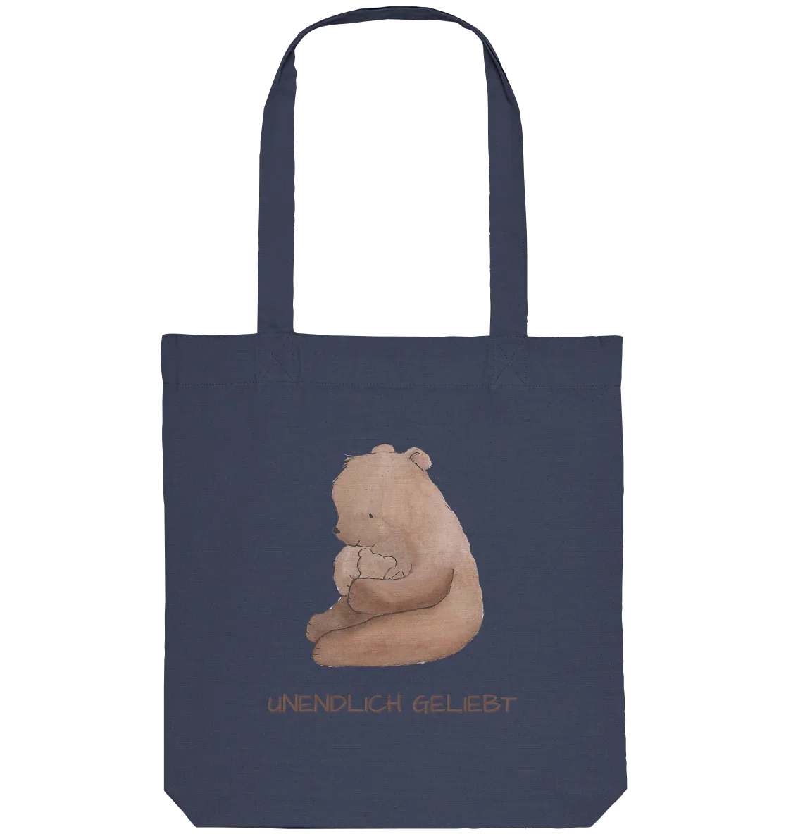 Unendlich geliebt - Organic Tote-Bag - wertvoll und geliebt