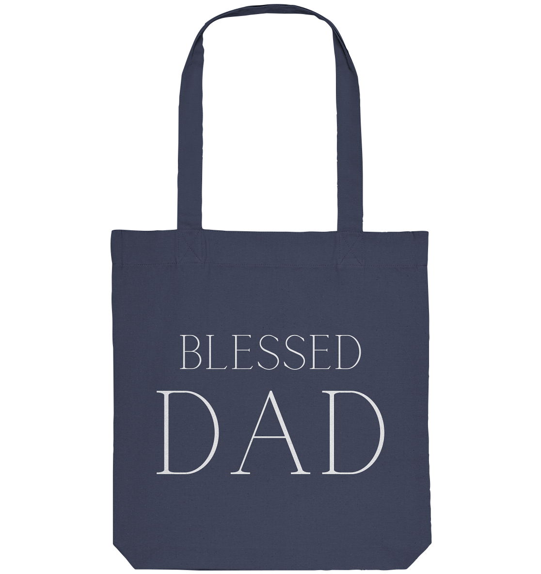 Blessed dad - Organic Tote-Bag - wertvoll und geliebt