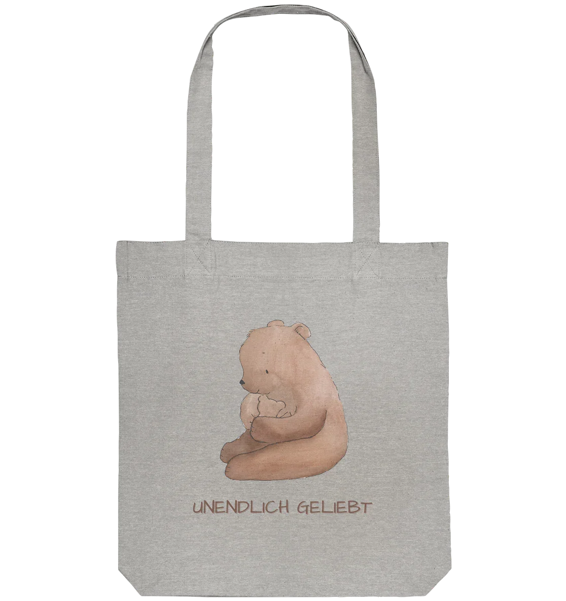 Unendlich geliebt - Organic Tote-Bag - wertvoll und geliebt