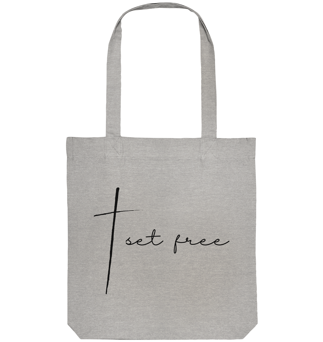 set free - Organic Tote-Bag - wertvoll und geliebt