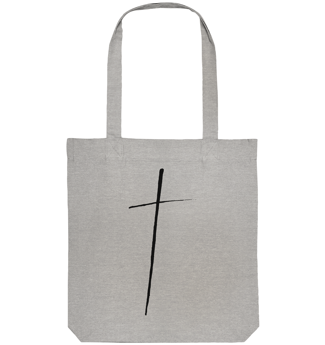 Cross - Organic Tote-Bag - wertvoll und geliebt