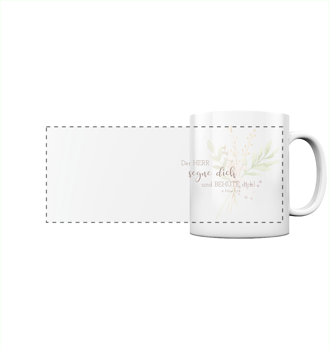 Derr Herr segne dich - Panorama Tasse