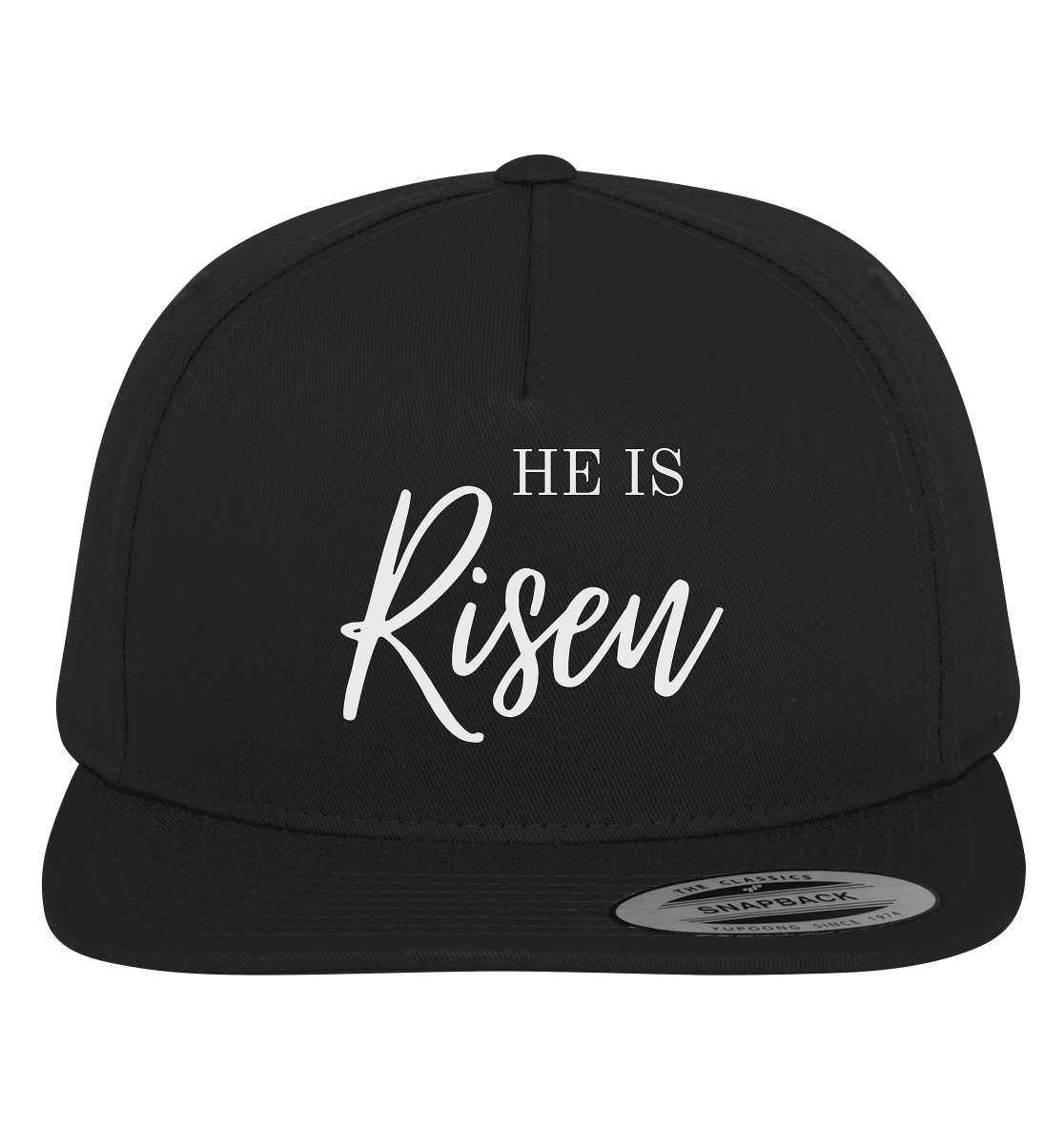 He is risen - Premium Snapback - wertvoll und geliebt