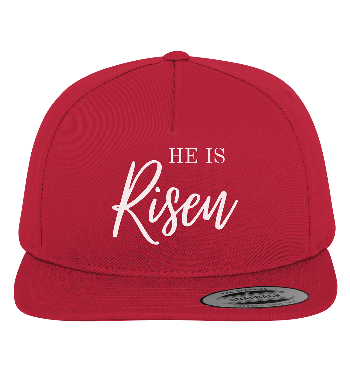 He is risen - Premium Snapback - wertvoll und geliebt