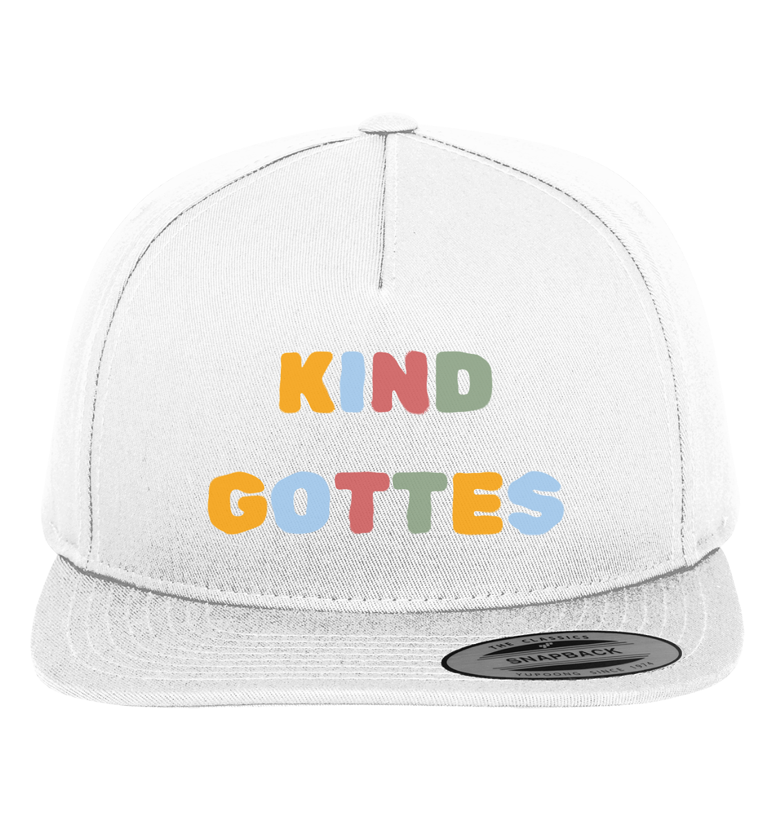 Kind Gottes - Premium Snapback - wertvoll und geliebt