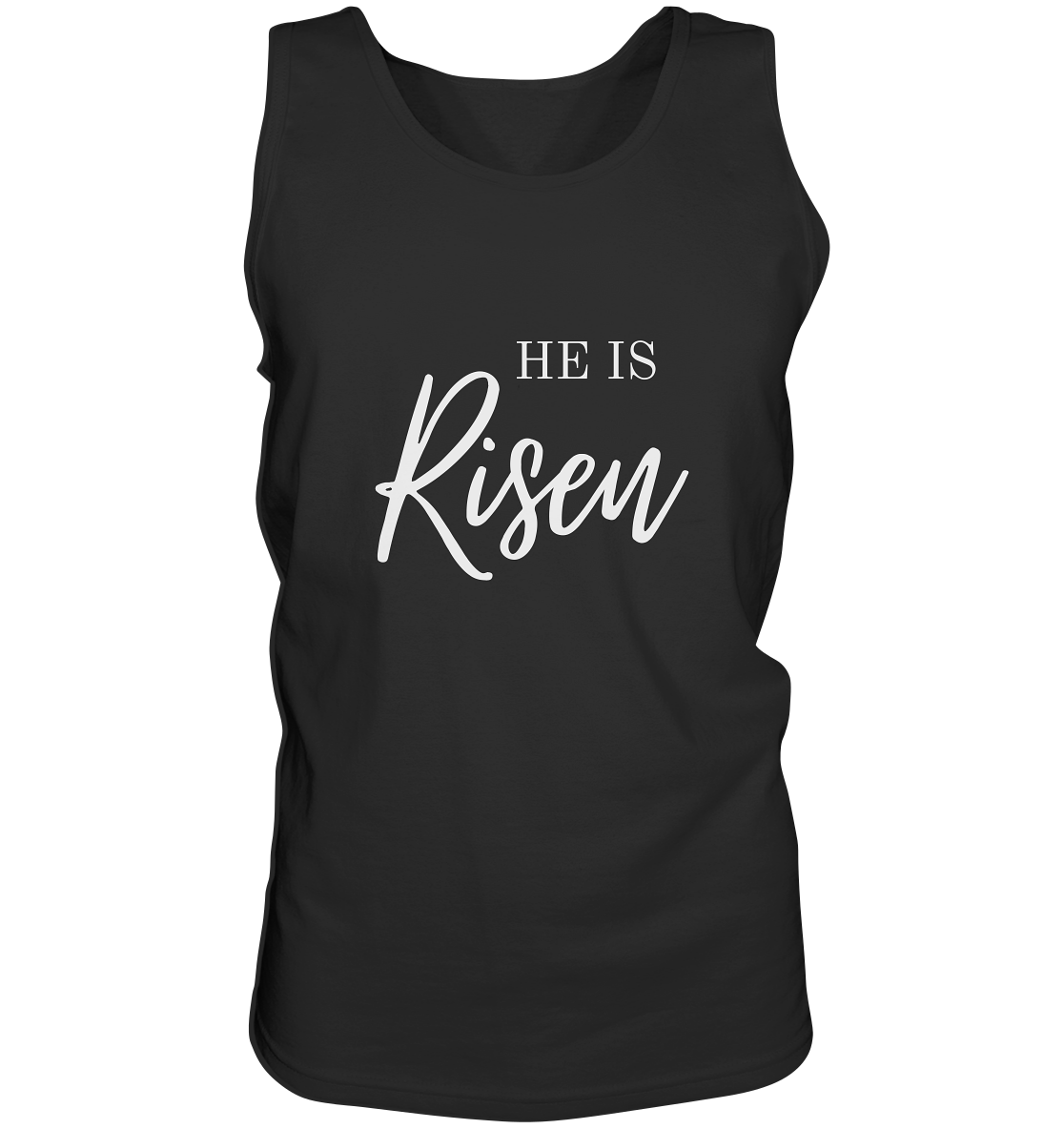 He is risen - Tank-Top - wertvoll und geliebt