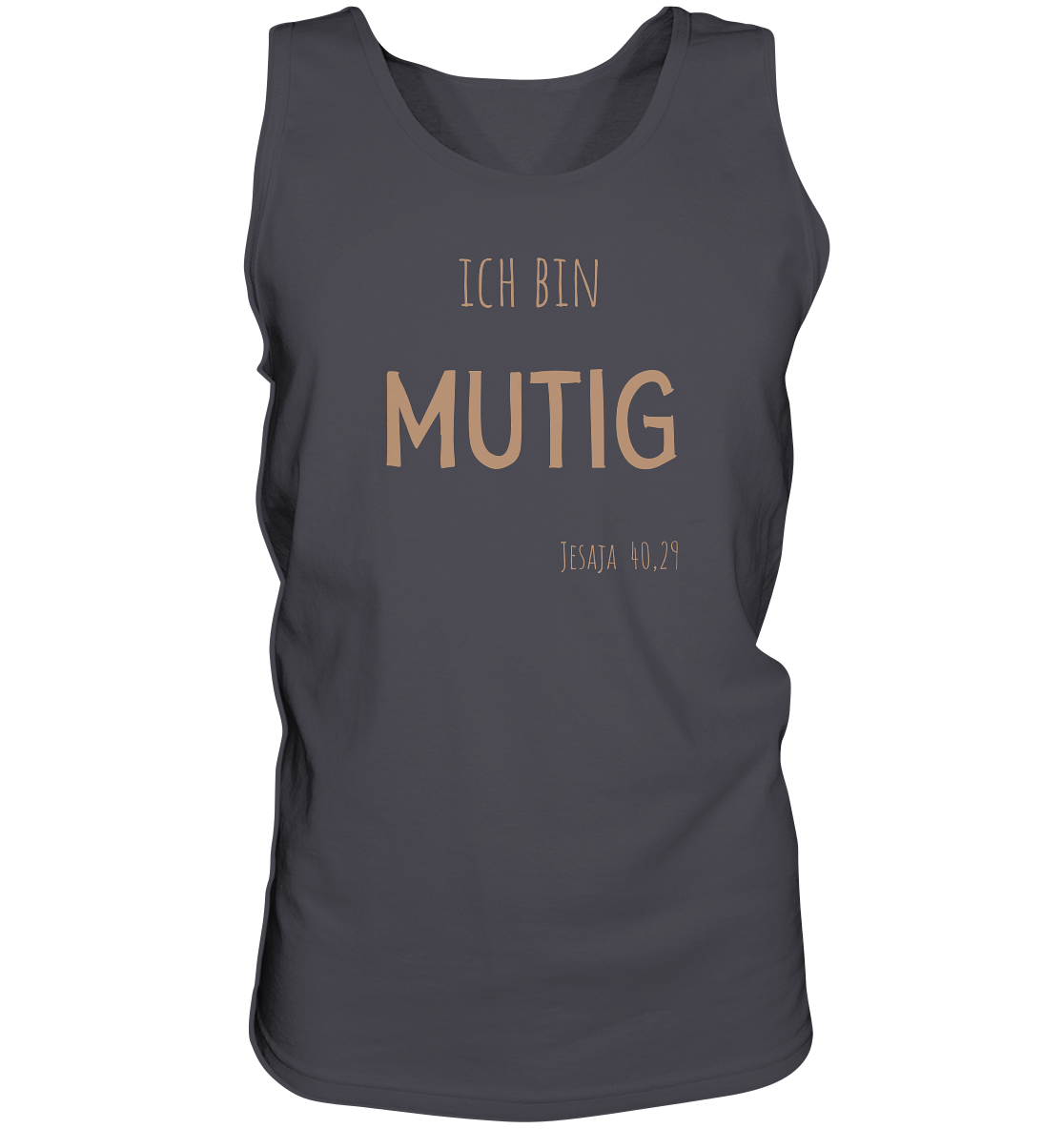 Mutig - Tank-Top - wertvoll und geliebt