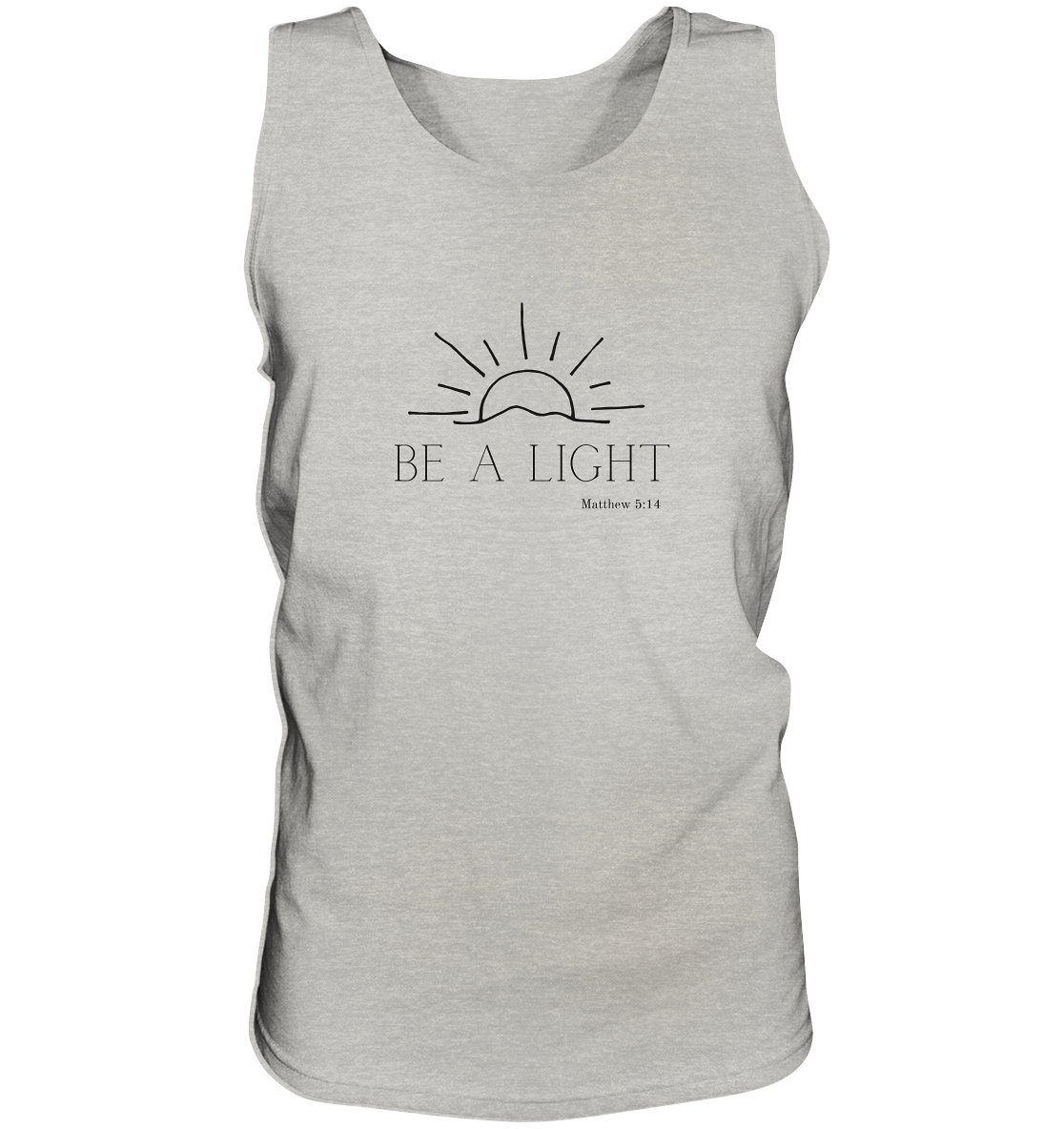 Be a light - Tank-Top - wertvoll und geliebt