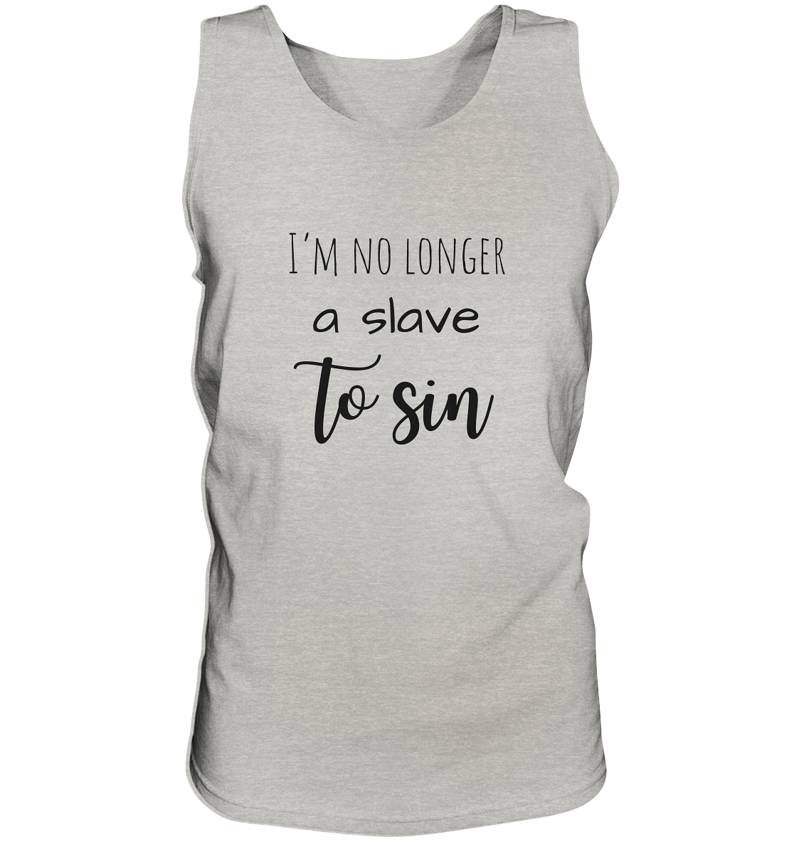 I´m no longer a slave to sin - Tank-Top - wertvoll und geliebt