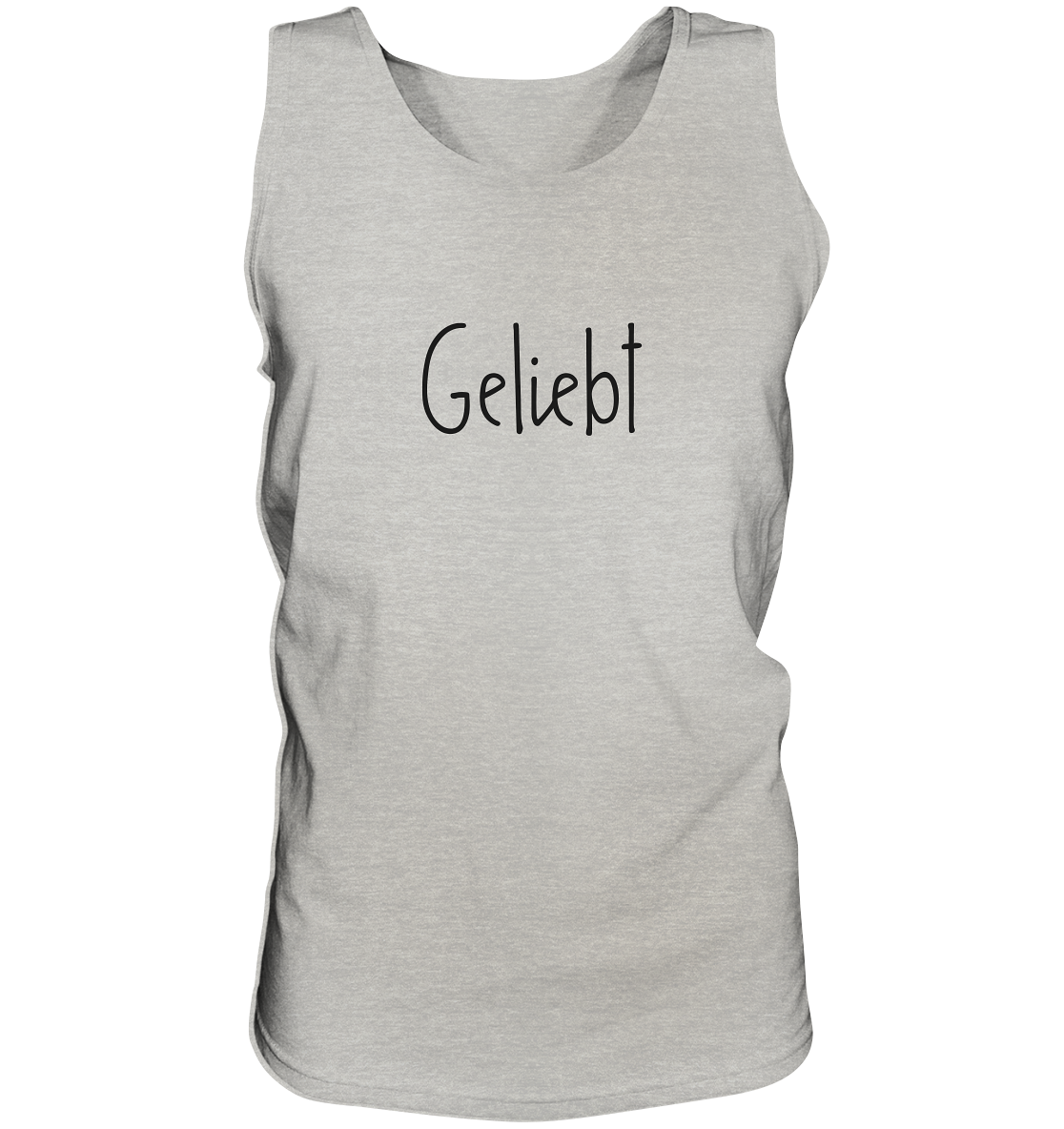 Geliebt - Tank-Top - wertvoll und geliebt