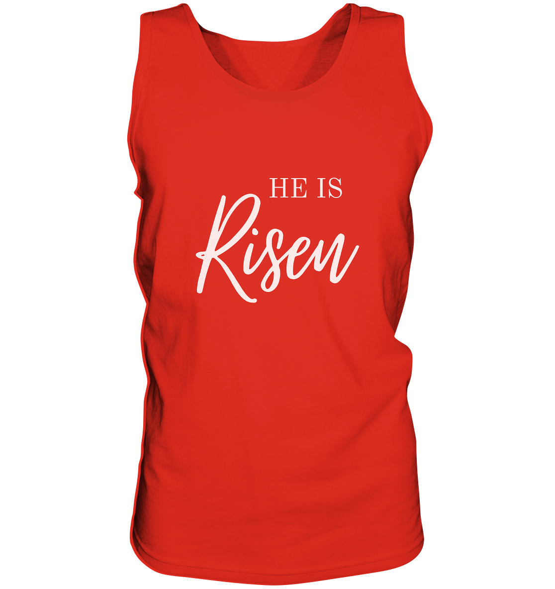 He is risen - Tank-Top - wertvoll und geliebt