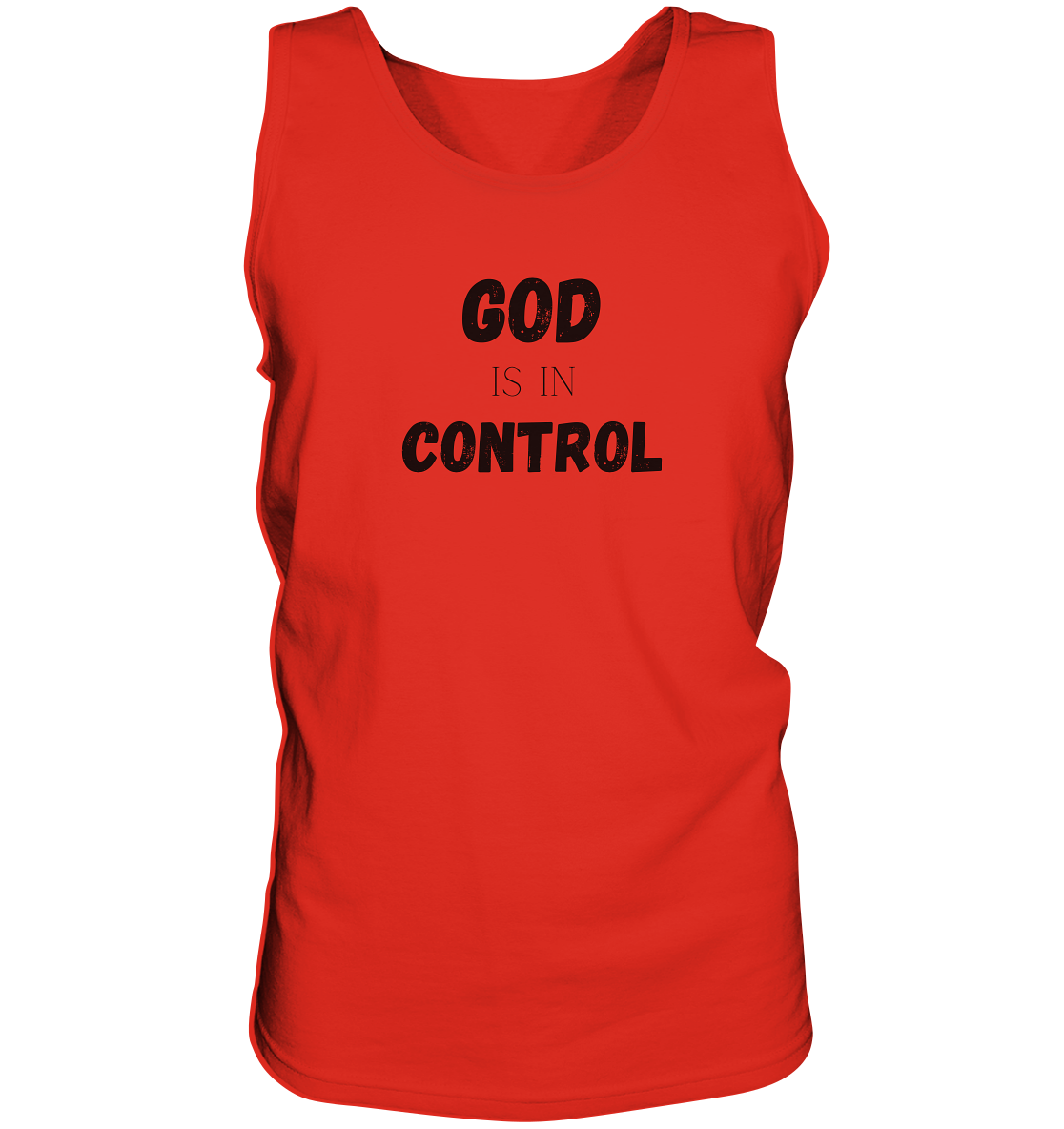 God is in control H - Tank-Top - wertvoll und geliebt