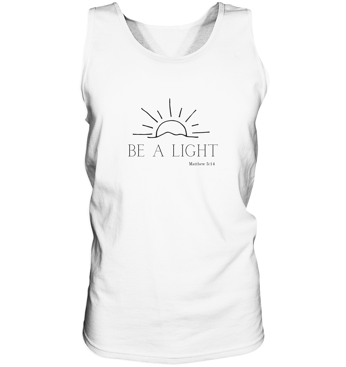 Be a light - Tank-Top - wertvoll und geliebt