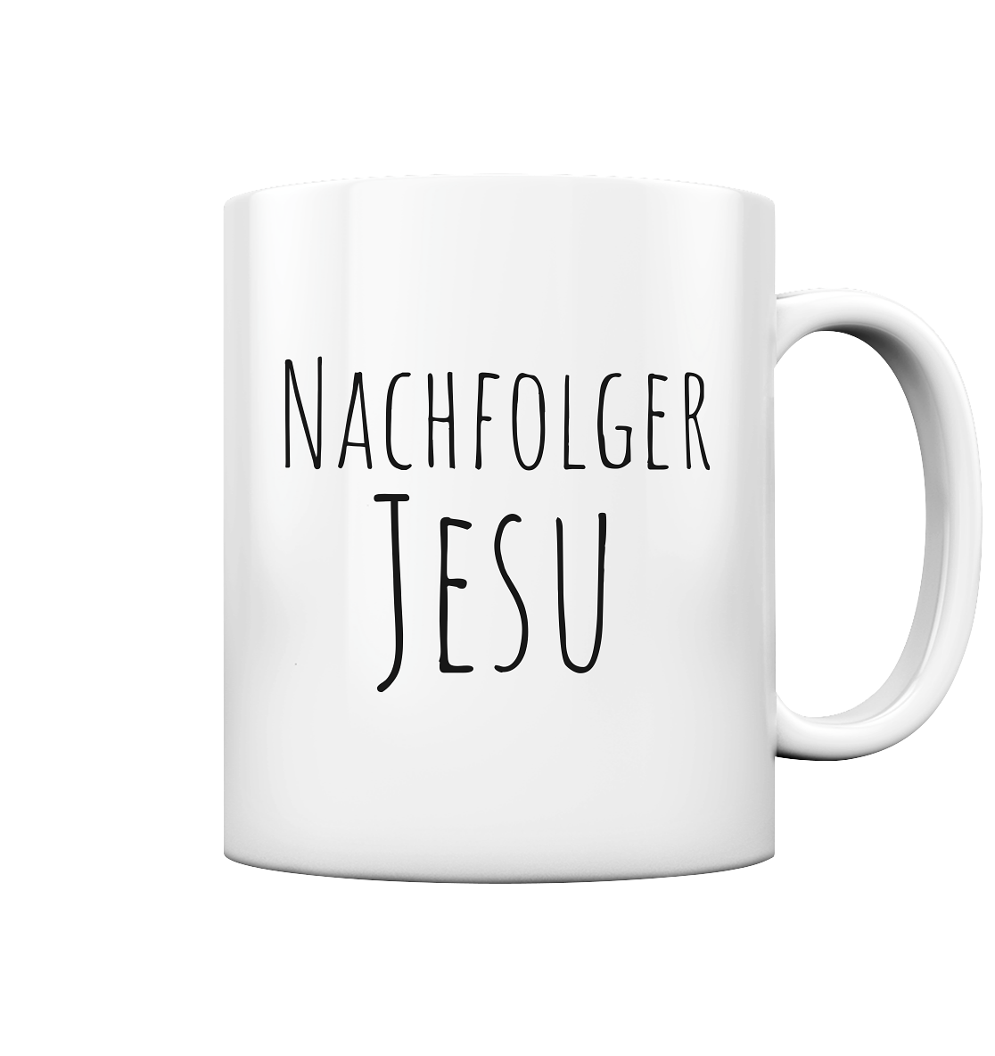 Nachfolger Jesu - Tasse glossy - wertvoll und geliebt