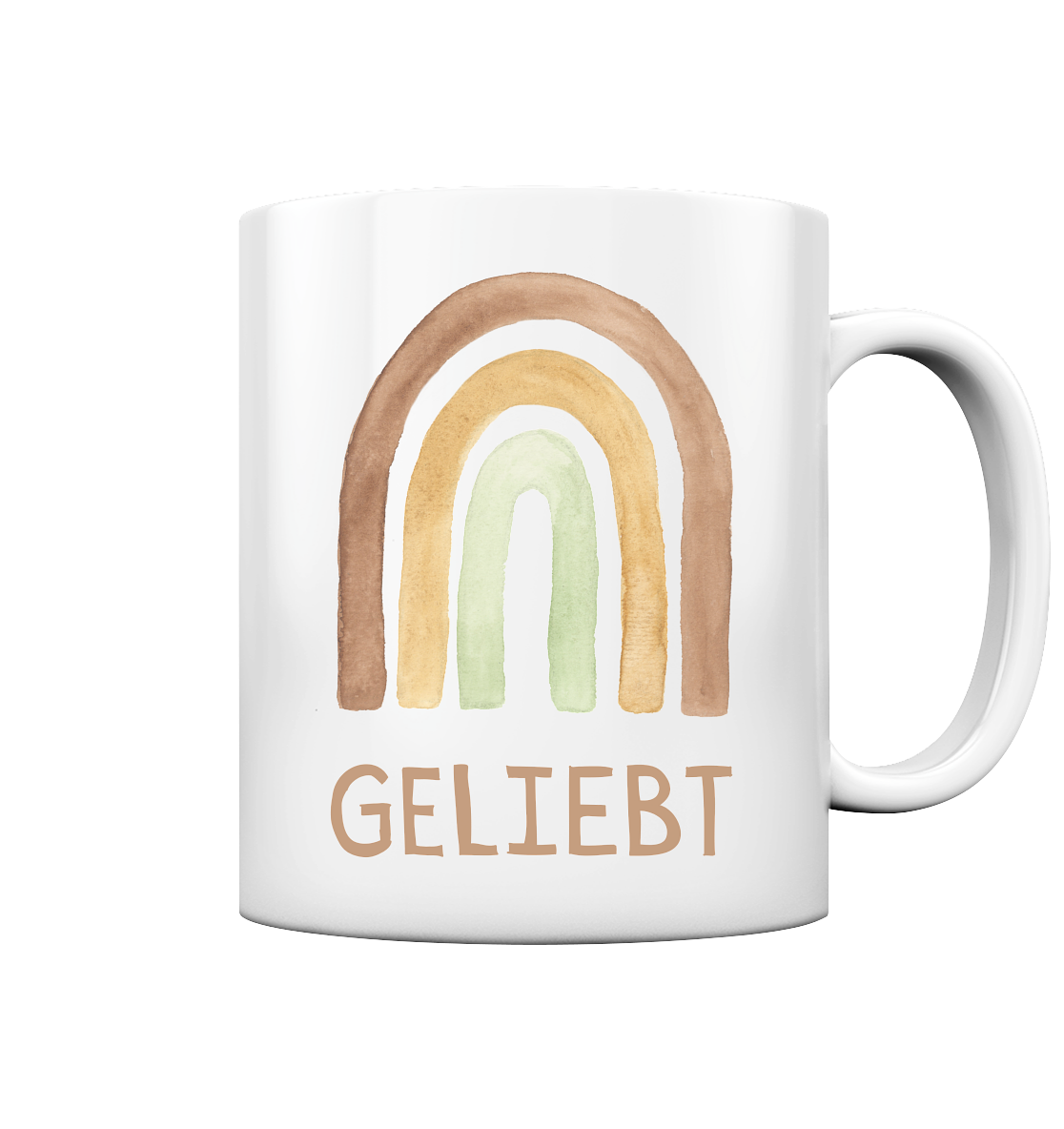 Geliebt Jungs - Tasse glossy - wertvoll und geliebt