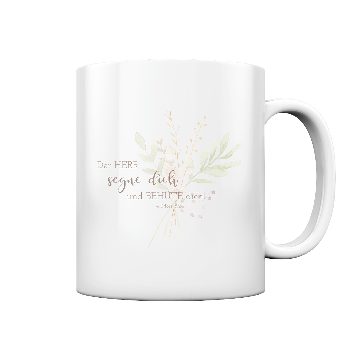 Derr Herr segne dich - Tasse glossy