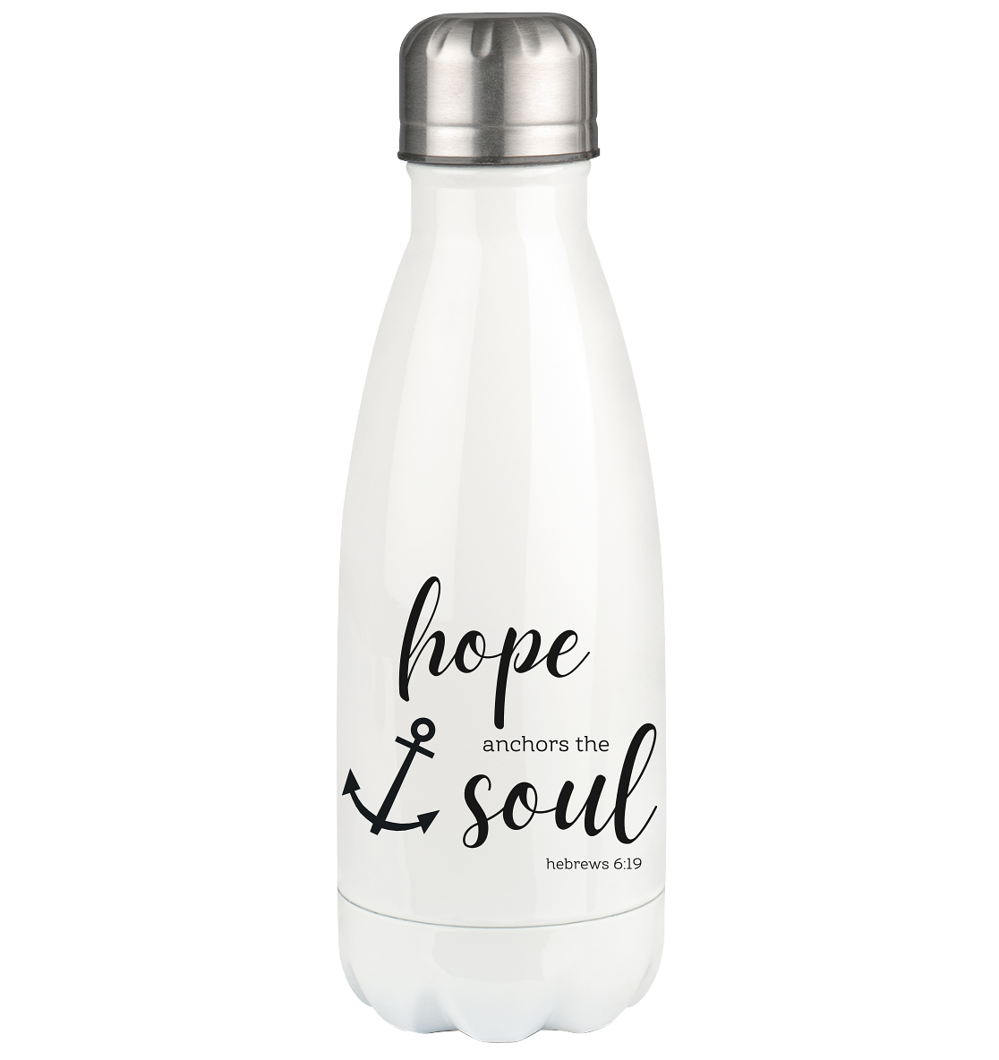 hope anchors the soul - Thermoflasche 350ml - wertvoll und geliebt