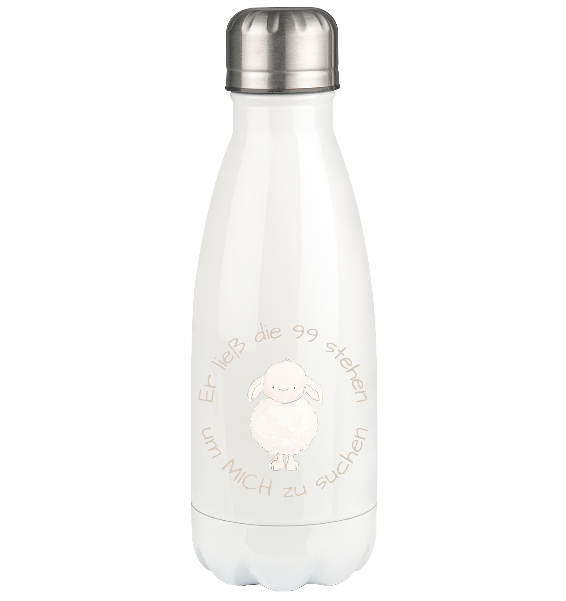 Er ließ die 99 stehen um Mich zu suchen - Thermoflasche 350ml - wertvoll und geliebt