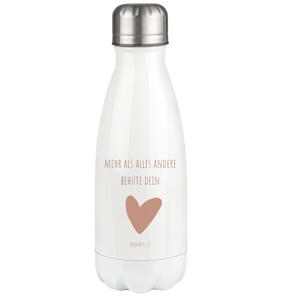 Behüte dein Herz - Thermoflasche 350ml - wertvoll und geliebt
