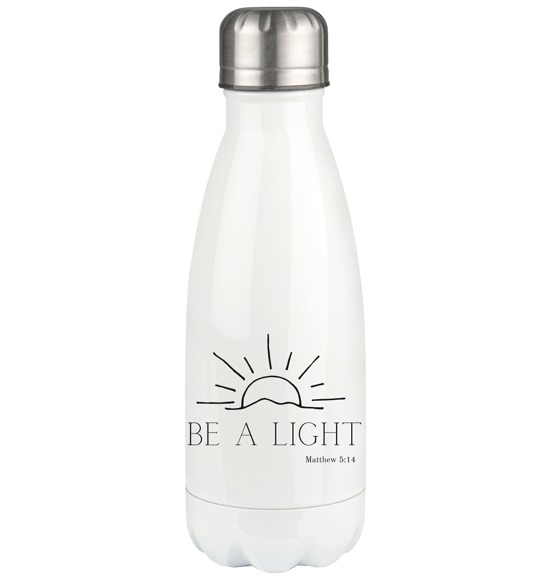 Be a light - Thermoflasche 350ml - wertvoll und geliebt
